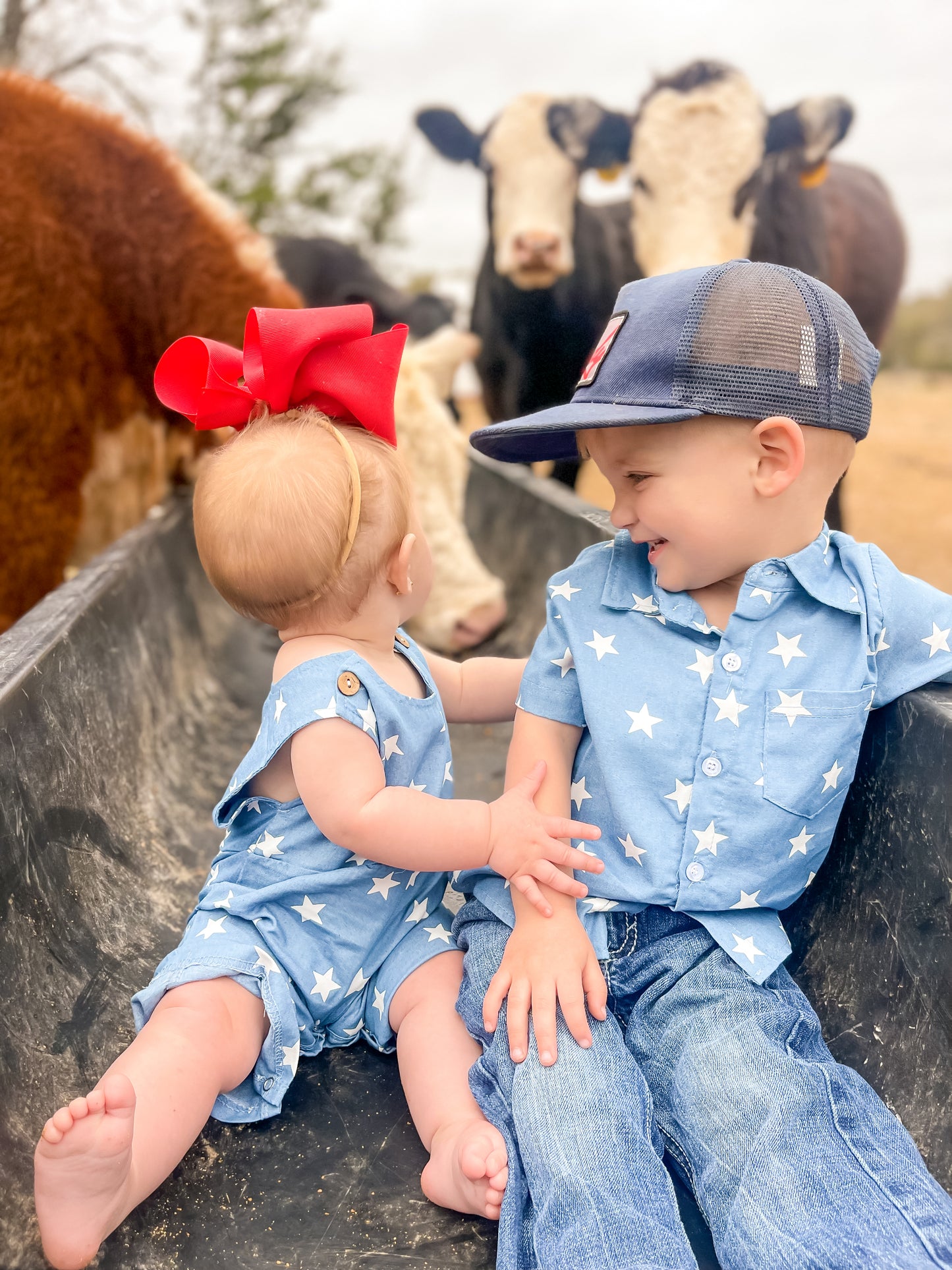 Boys Star button down